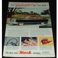 1953 Black Nash Ambassador Country Club Ad!!