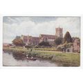 Christchurch Priory Dorset A R Quinton Art Post...