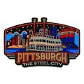 Pittsburgh Pennsylvania Skyline Fridge Magnet