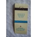Matchbook Cover Malelane Sun, Inter-Continental...