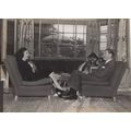 Herbert Marshall & Daughter Vintage Hollywood A...