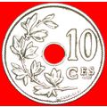 FRENCH LEGEND: BELGIUM★10 CENTIMES 1928! ALBERT...