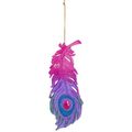 HOF Peacock Feather Decoration BNWT