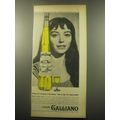 1959 Galliano Liqueur Advertisement - Marisa Pavan - Fond of things Italiano?