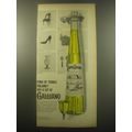 1959 Galliano Liqueur Ad - Fond of things Italiano? Try a sip of Galliano