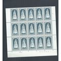 Belgium stamps. 1967 Christmas block of 15 MNH ...