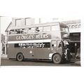 Black & White Photograph of Bristol Tramways & ...