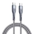 DUZZONA A2 PD 65W USB-C to USB-C Grey Fast Char...