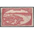 Brunei 1931 SG70 6c Scarlet Mounted Mint ...
