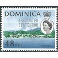 Dominica 1968 SG227a 48c Green, Blue & Black Wm...