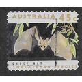 AUS 1992 45c (S/A) 'GHOST BAT' (PHOS BANDS)(LIT...