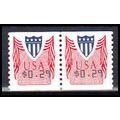 CVP32 29c Shield Very Fine MNH Pair KA2086