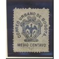 Colombia: Bogota Local Postage Stamp Scott #LX4...