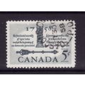CANADA 1958 SG 508 5c SPEAKERS CHAIR AND MACE F...