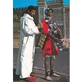 Water Bearer Man Morocco Ethnic Postcard (ETH12...