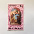 St Vincent 1971 Xmas 5c Madonna Tiepolo Unmount...