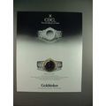 1986 Ebel Discovery Watch Ad - NICE!