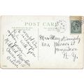 Cavan, Ontario split ring cancel, 1909 Durham C...