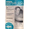 STOCKPORT COUNTY v SWINDON football programme M...