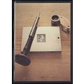 Postcard Engraving and Working Tools (No Stamp)...