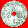 OCCUPATION BY GERMANY ~ DUTCH: BELGIUM★ 10 CENT...