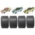 Scalextric VINTAGE TYRES Set of 4 Classic Porsc...