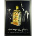 1952 Gordon's Gin Ad - There's no gin like Gordon's