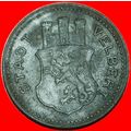 Ⰶ LION★ GERMANY VELBERT★ 25 PFENNIGS 1917 NOTGE...