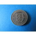 1957 QUEEN ELIZABETH II BAILIWICK OF JERSEY ONE...