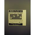 1960 Bronzini Jewelry Advertisement - Spanish Curve Cuff Links