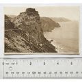 vintage postcard Lynton, Castle Rock