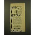 1961 Beshar's Rugs Advertisement - Sh Rug