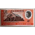 Antigua 1967 Methodist Church 4c Gilbert Memori...