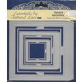 Tattered Lace. Square Accordion Die Set. Die Cu...