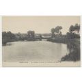 Abbeville La Somme en aval le Faubourg de Rourr...