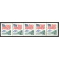 2280a 25c U.S. Flag Fine MNH PNC 9/5 R0495