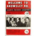 1978 programme St. Helens v. Hull Kingston Rovers