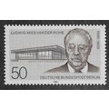 BERLIN - 1986 U/M 50pf ' L. M. VAN DER ROHE' (E...