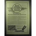 1929 Tacoma Chamber of Commerce Ad - Lowest Power