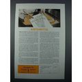 1952 Metropolitan Life Insurance Ad - Arthritis