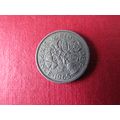 1965 QUEEN ELIZABETH II SIXPENCE FREE POST. (ed...