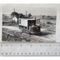 Photo Cardiff Water Car Tram no.131 at Crich Mu...