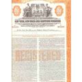 CT New Haven Stock Certificate Company: New Yor...