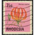 Rhodesia 1974 Wild Flowers 7½c Multicoloured SG...
