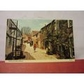 WHITE LION WALK, BANBURY, OXON. unused postcard...