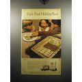 1973 Gold Medal Flour Ad - Triple Treat Holiday Bars