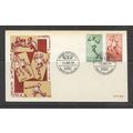 SPAIN SAHARA 1958 SPORTS SPRINTING FDC COVER UN...