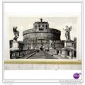 SANTÂ‹ ANGELO BRIDGE AND CASTLE, ROME, ITALY, P...