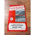 1961/62 Bournemouth & Boscombe vs Newport - Div...