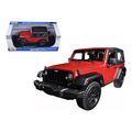 2014 Jeep Wrangler Willys Red 1/18 Diecast Mode...